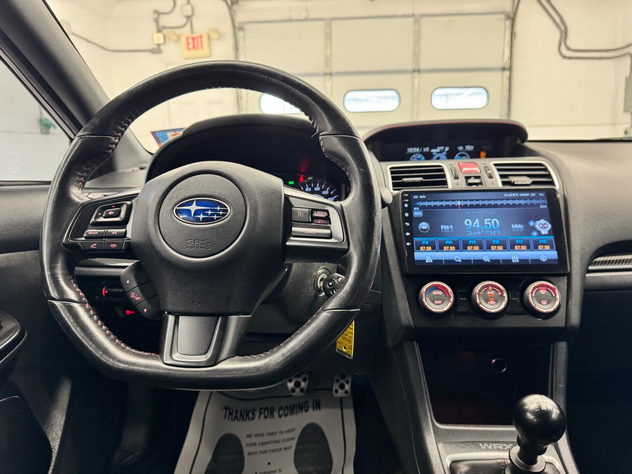 Subaru WRX Premium Manual 2019