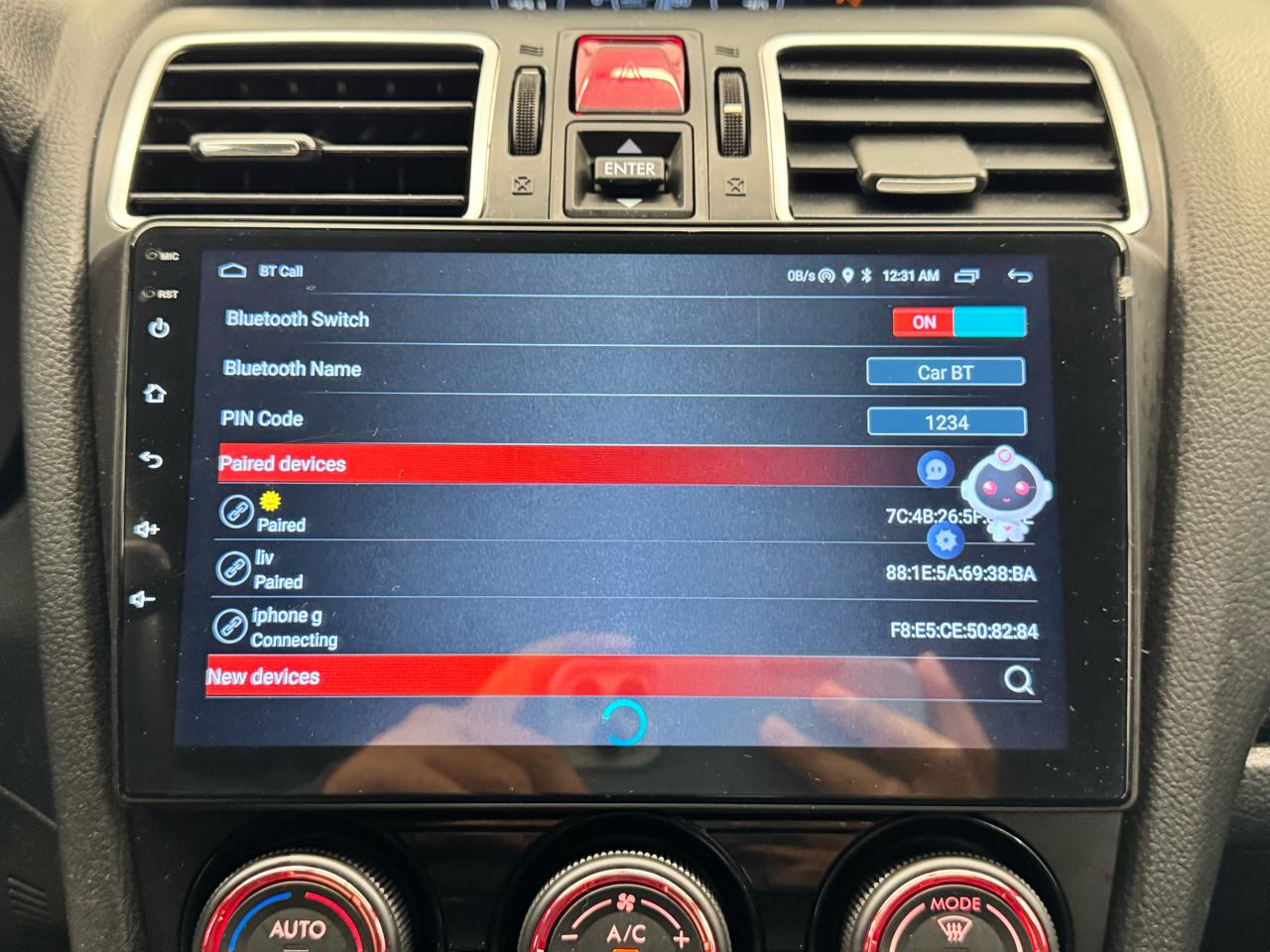 Subaru WRX Premium Manual 2019