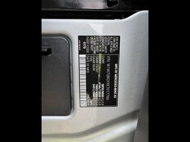 Mercedes-Benz Sprinter Cargo Van 1500 Standard Roof I4 144" RWD 2019