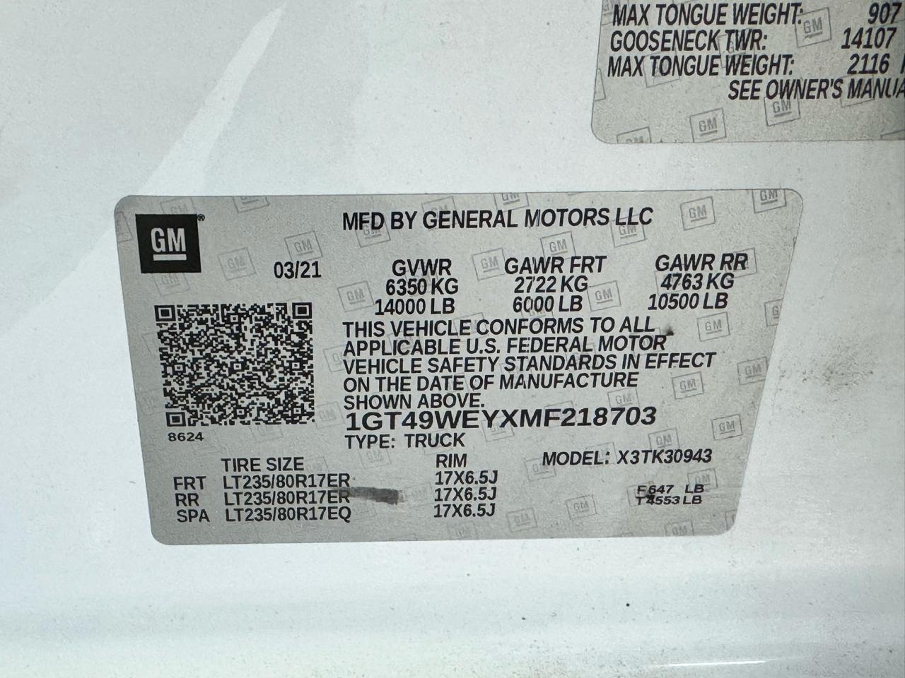 GMC Sierra 3500HD 4WD Crew Cab 172" Denali 2021