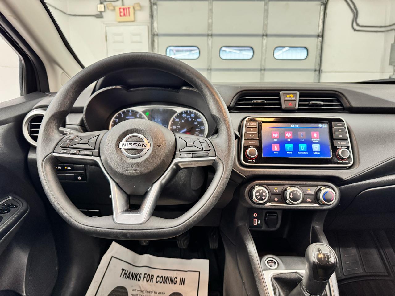 Nissan Versa S Manual 2021