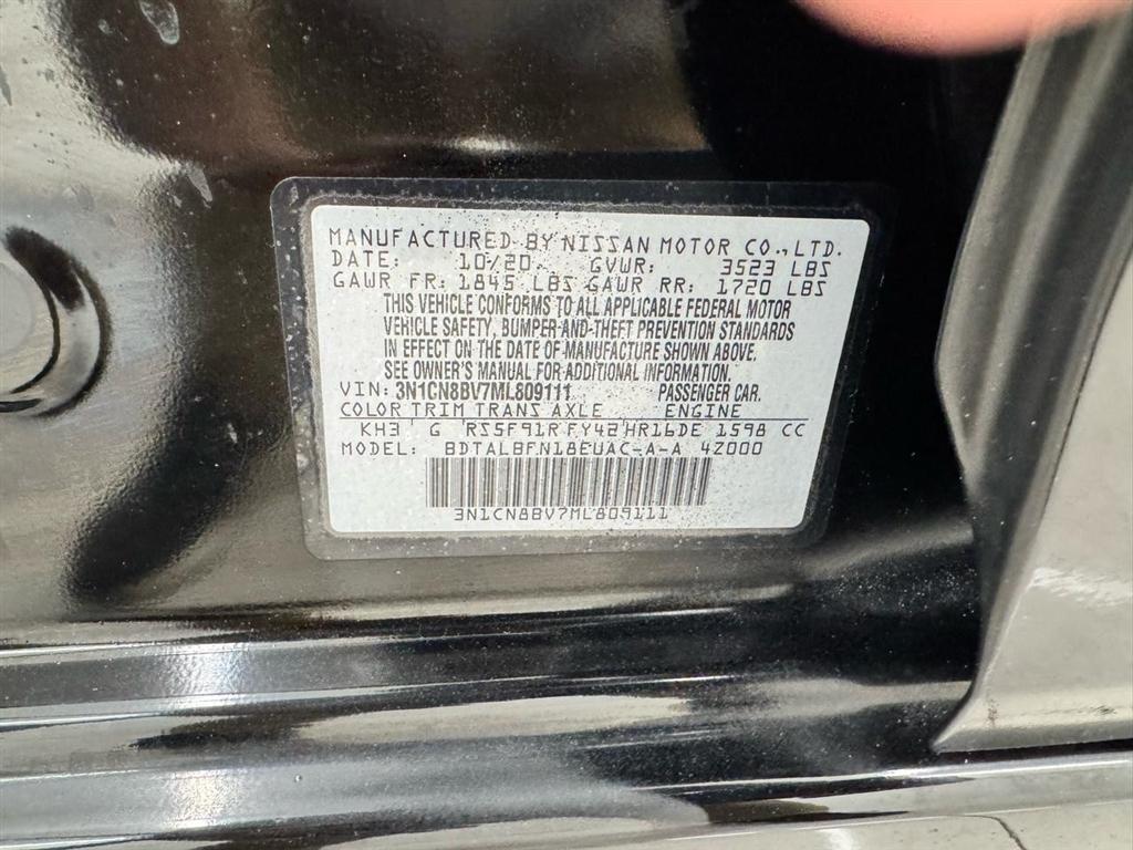 Nissan Versa S Manual 2021