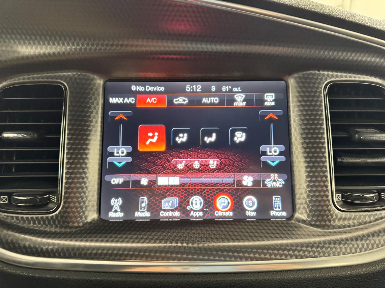 Dodge Charger 4dr Sdn SRT Hellcat RWD 2016