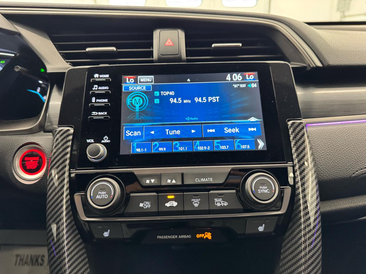 Honda Civic Hatchback EX CVT 2021