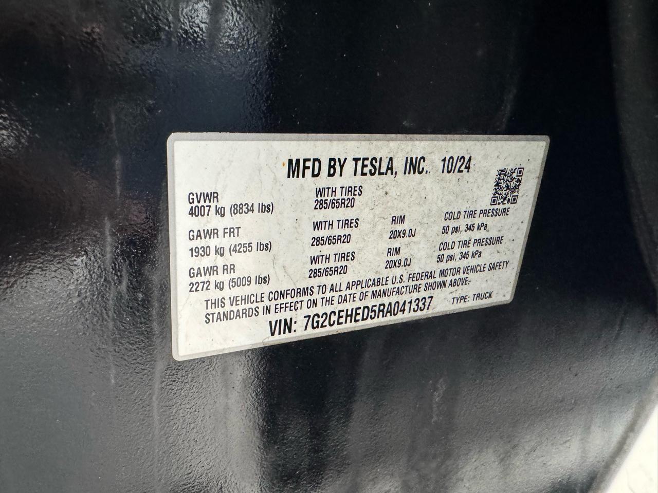Tesla Cybertruck AWD 2024