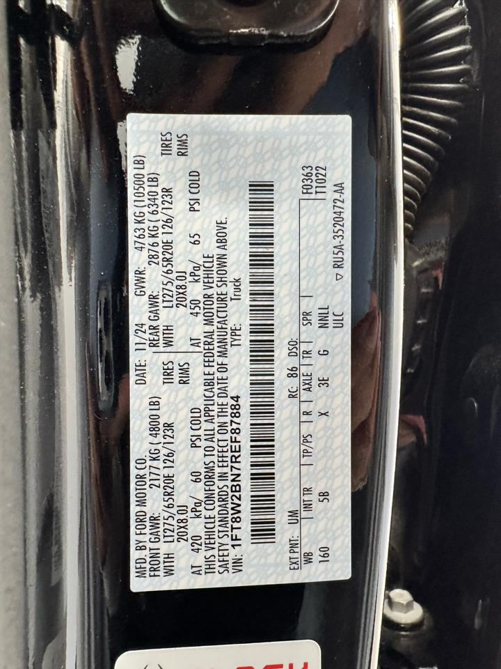 Ford Super Duty F-250 SRW King Ranch 4WD Crew Cab 8' Box 2024
