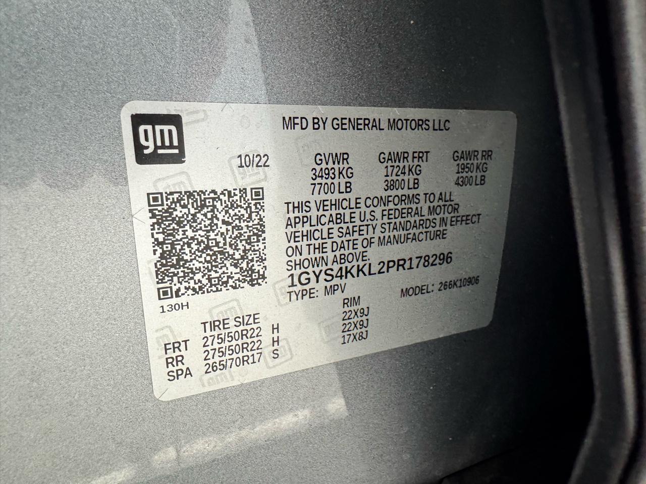 Cadillac Escalade ESV 4WD 4dr Premium Luxury 2023