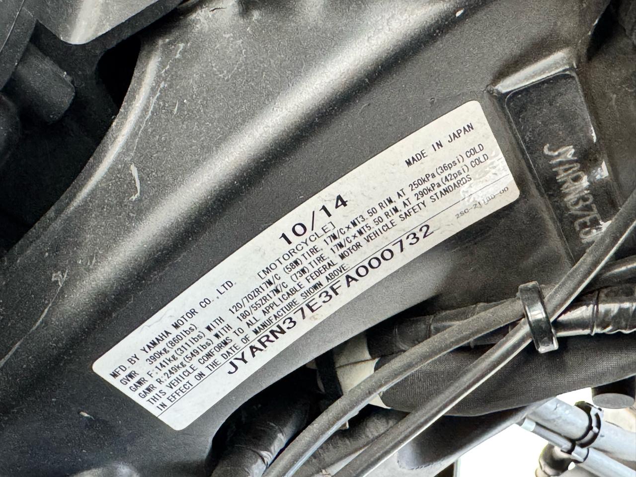 Yamaha FJ-09  2014