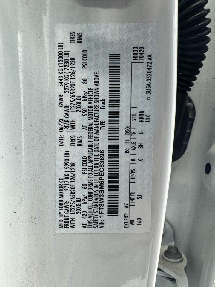 Ford Super Duty F-350 SRW King Ranch 4WD Crew Cab 8' Box 2023