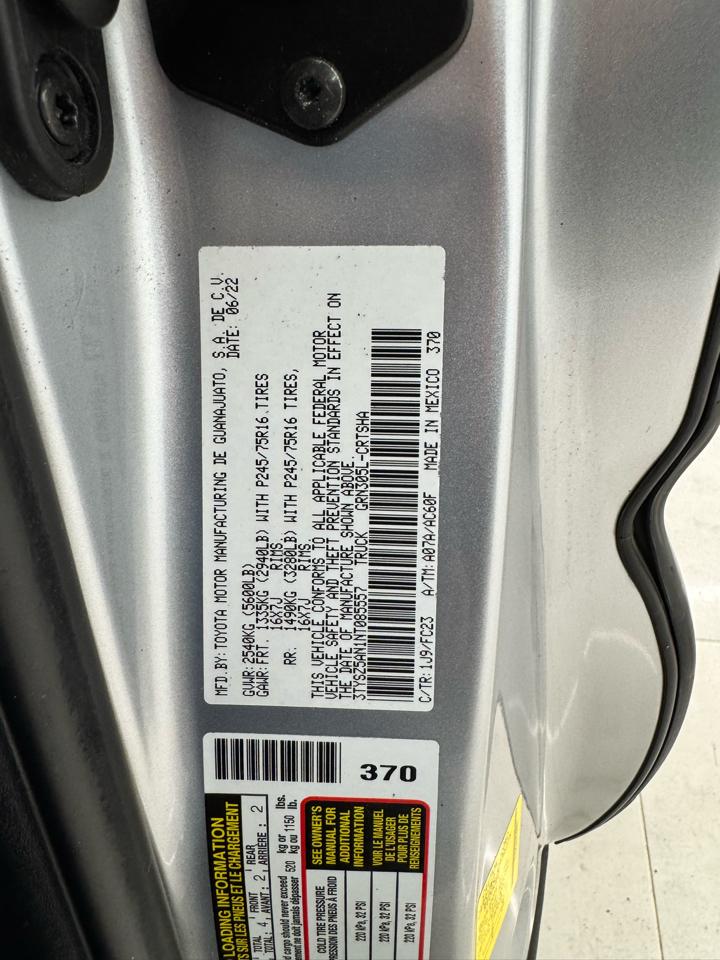 Toyota Tacoma 4WD TRD Off Road Access Cab 6' Bed V6 AT (Natl) 2022