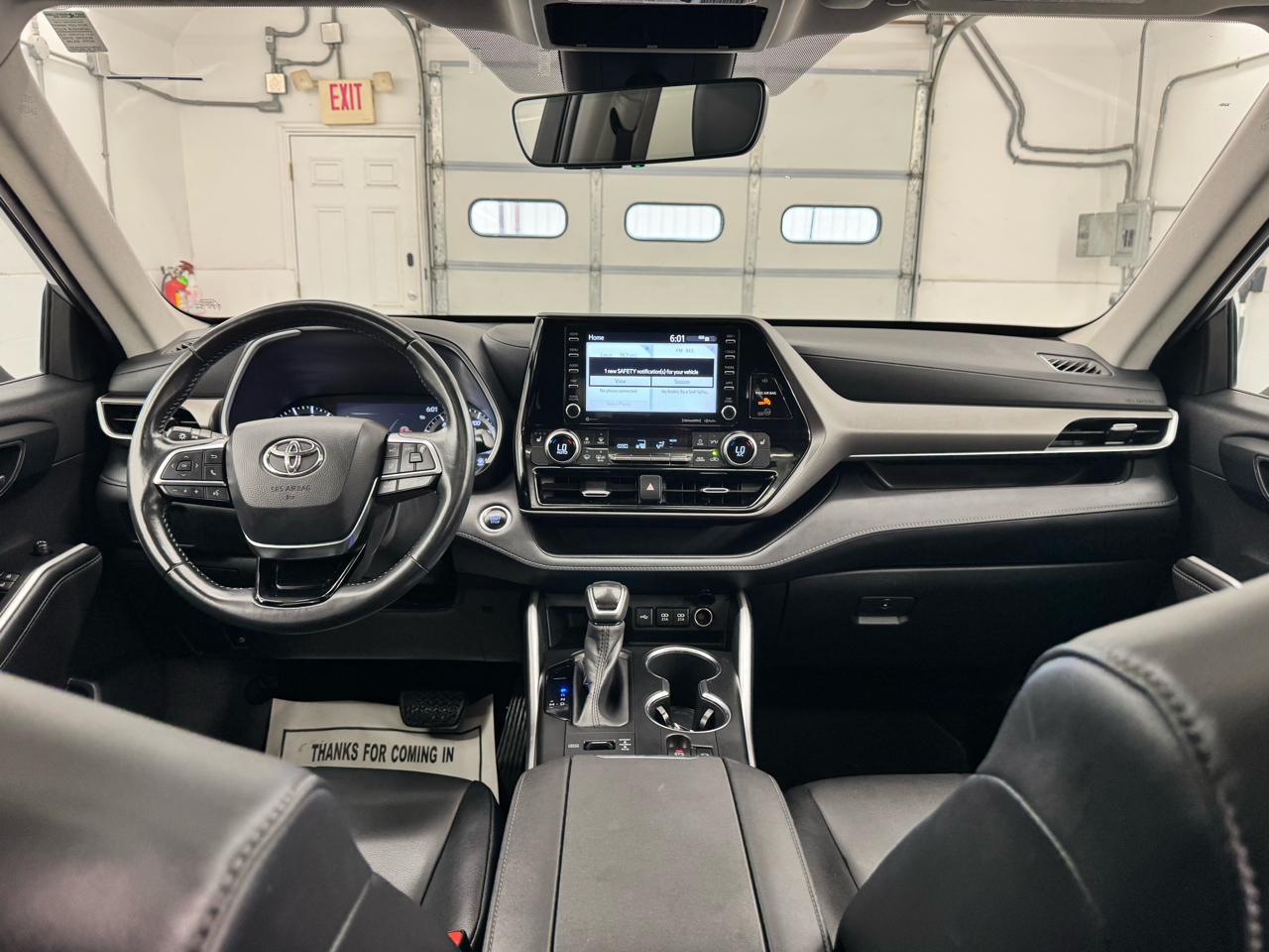 Toyota Highlander XLE AWD (Natl) 2020