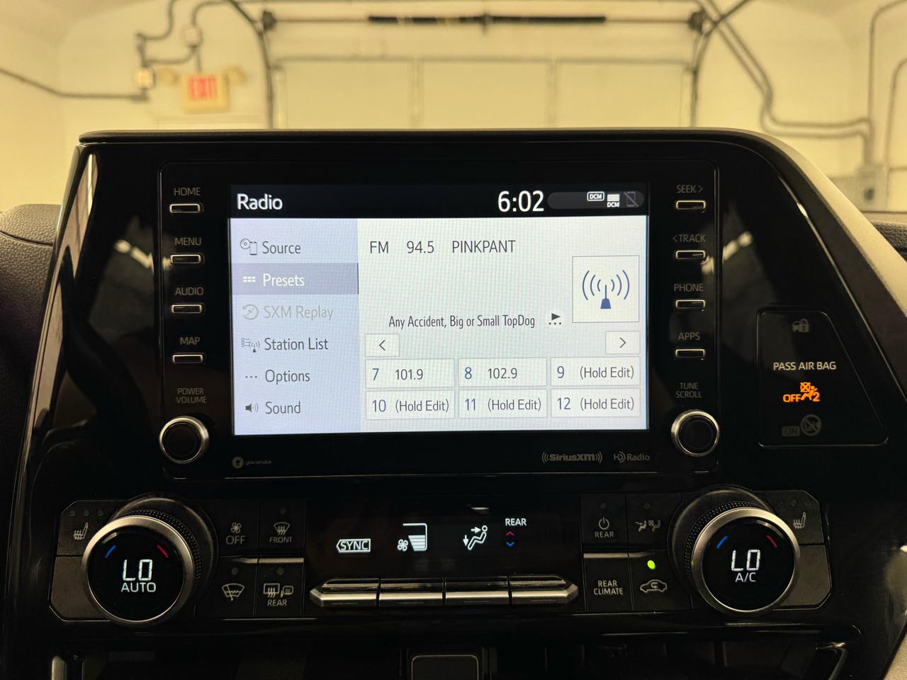Toyota Highlander XLE AWD (Natl) 2020