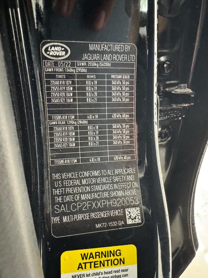 Land Rover Discovery Sport SE 4WD 2023