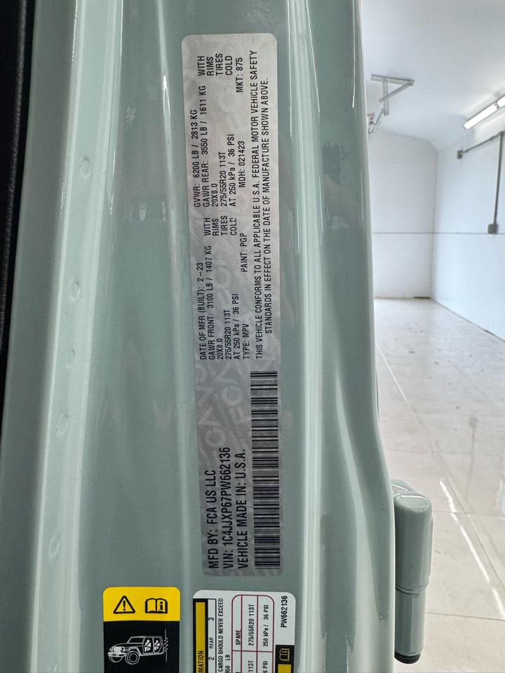 Jeep Wrangler 4xe Sahara 4x4 2023