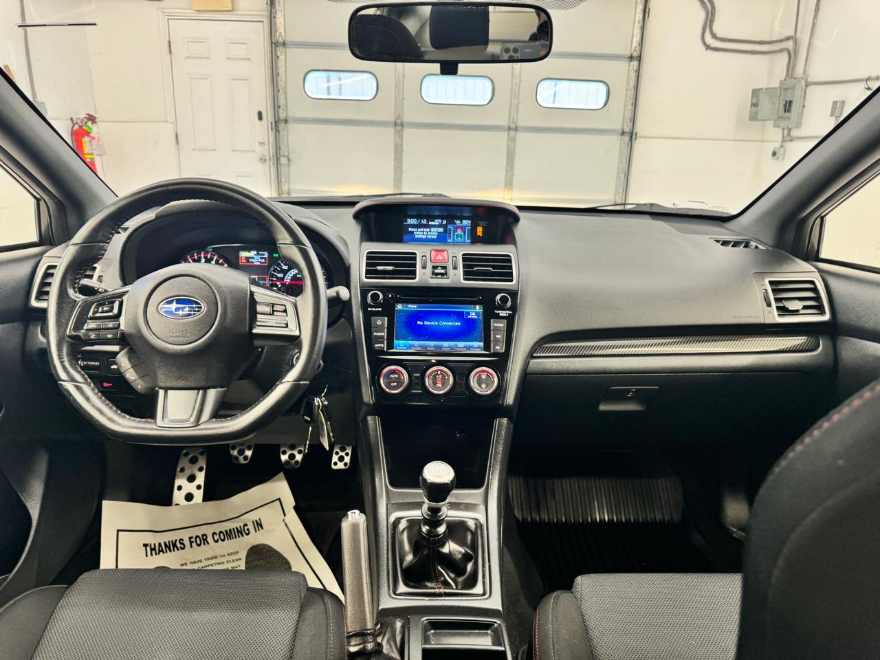Subaru WRX Manual 2020