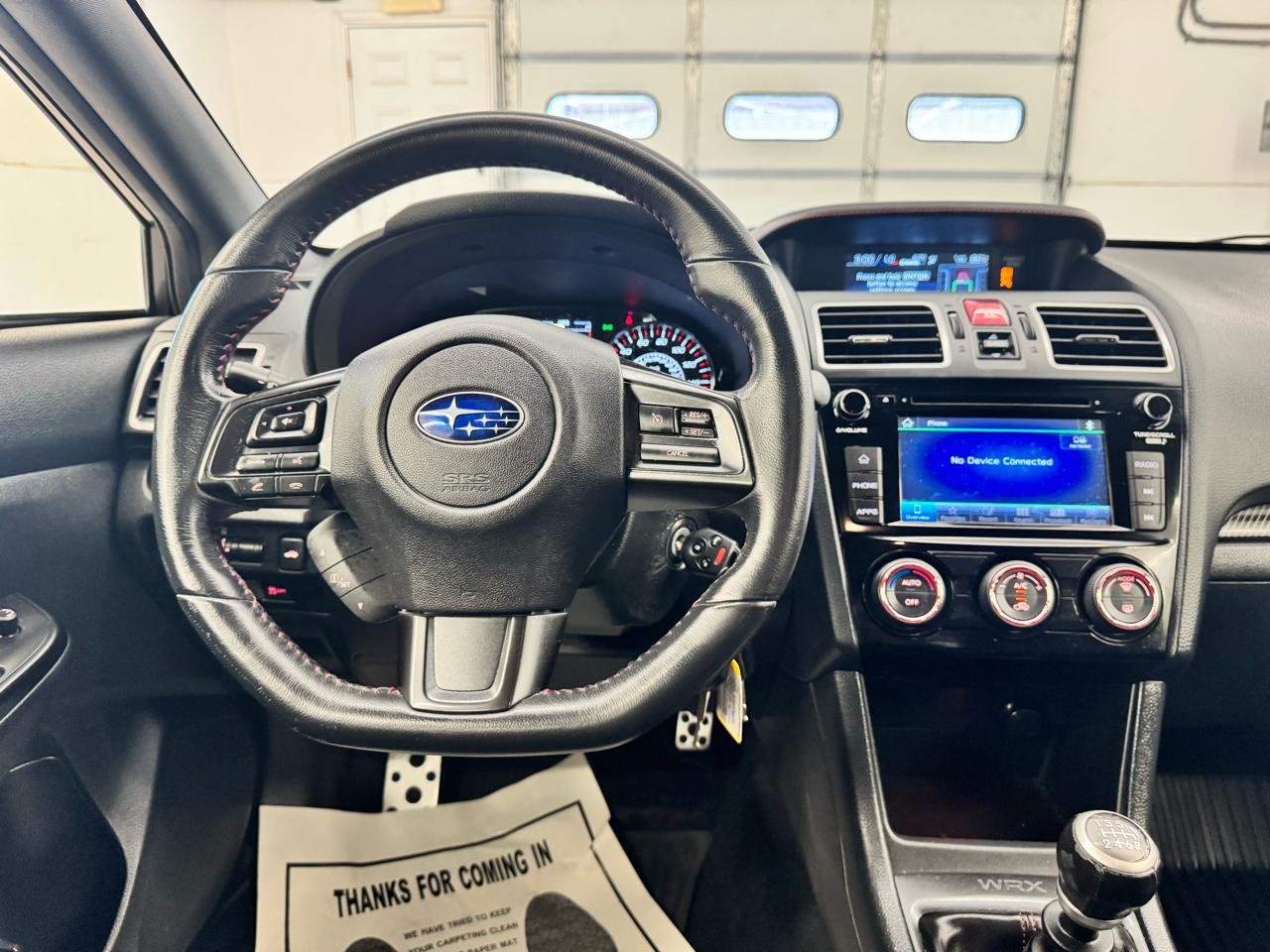 Subaru WRX Manual 2020