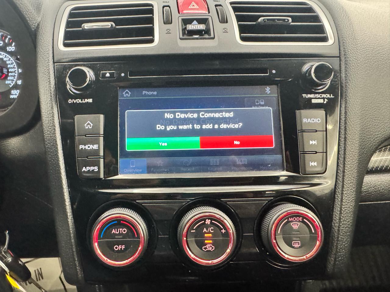 Subaru WRX Manual 2020