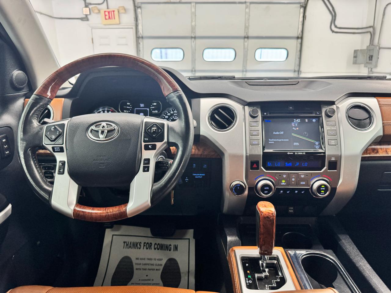 Toyota Tundra 4WD 1794 Edition CrewMax 5.5' Bed 5.7L (Natl) 2018