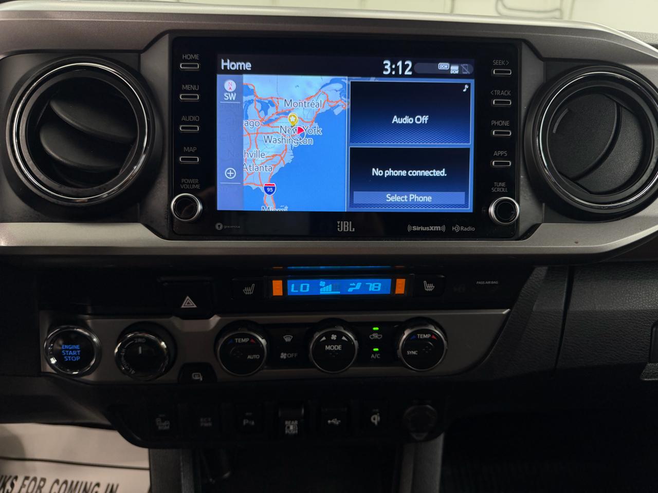 Toyota Tacoma 4WD Limited Double Cab 5' Bed V6 AT (Natl) 2020