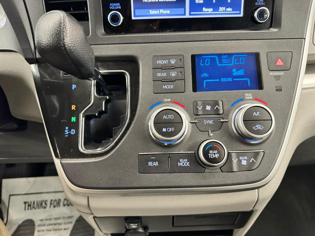 Toyota Sienna L FWD 7-Passenger (Natl) 2020