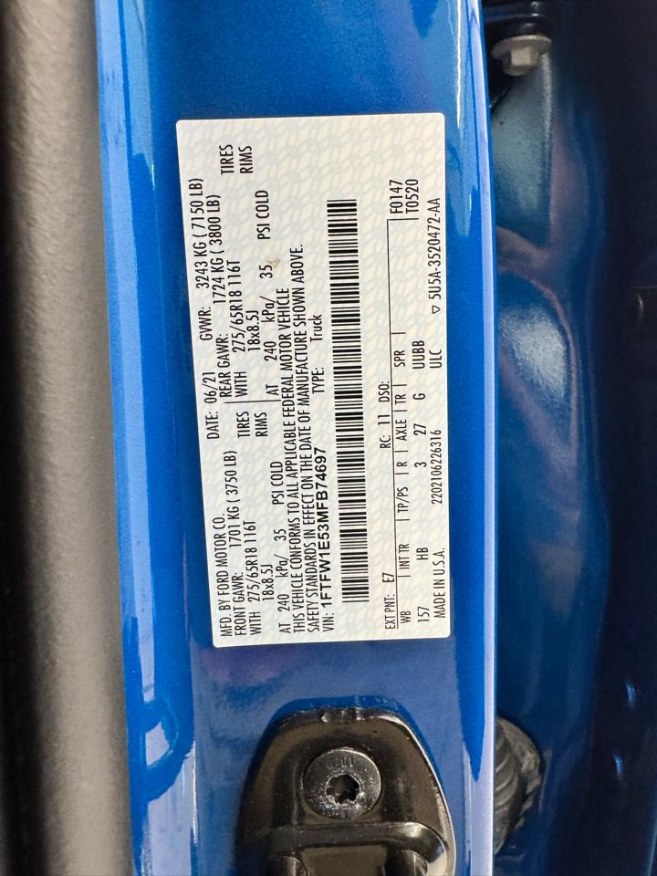 Ford F-150 King Ranch 4WD SuperCrew 5.5' Box 2021