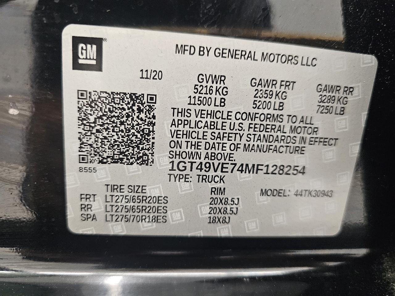 GMC Sierra 3500HD 4WD Crew Cab 172" AT4 2021