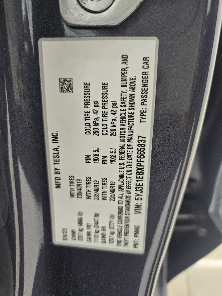 Tesla Model 3 Long Range AWD 2023
