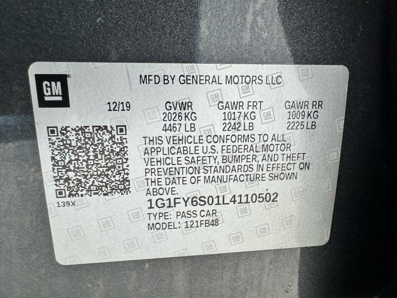 Chevrolet Bolt EV 5dr Wgn LT 2020