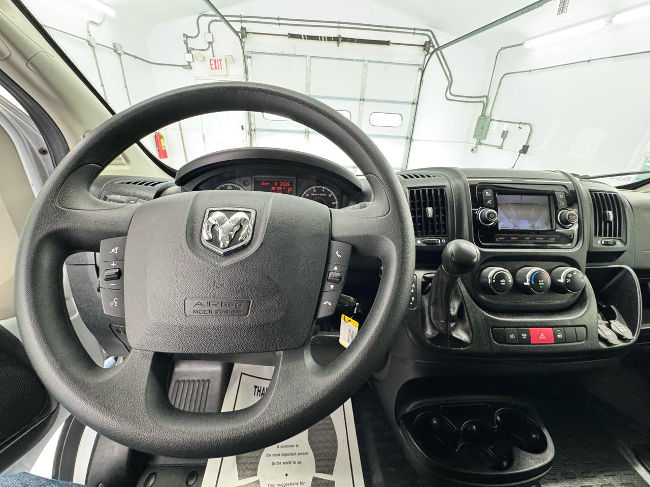 RAM ProMaster Cargo Van 1500 Low Roof 118" WB 2021