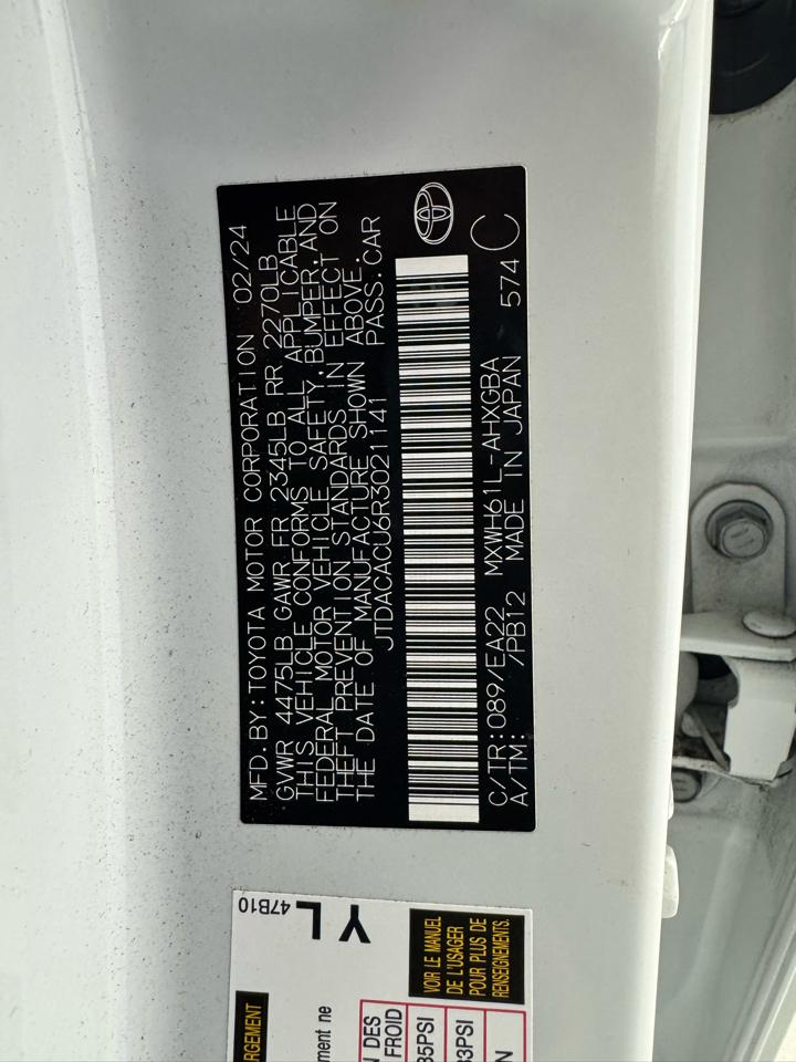 Toyota Prius Prime XSE Premium (Natl) 2024