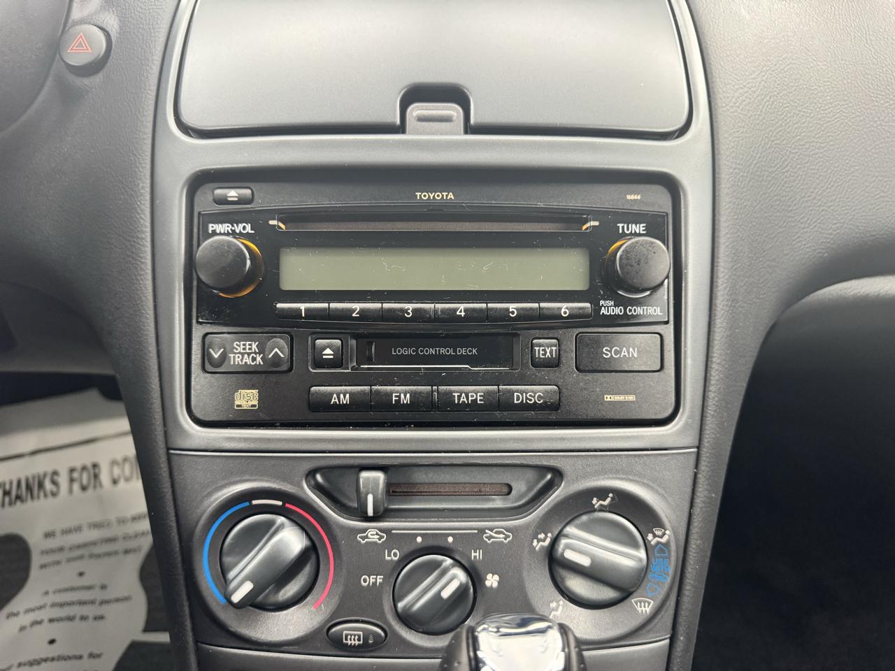Toyota Celica 3dr LB GT Auto (Natl) 2003