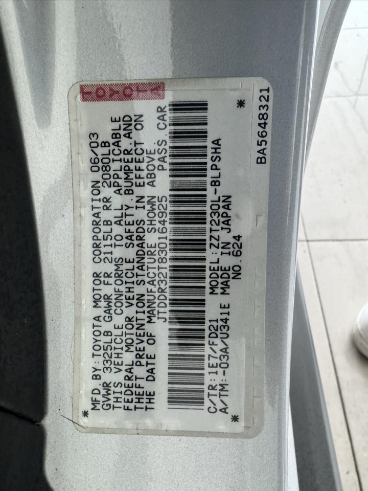 Toyota Celica 3dr LB GT Auto (Natl) 2003