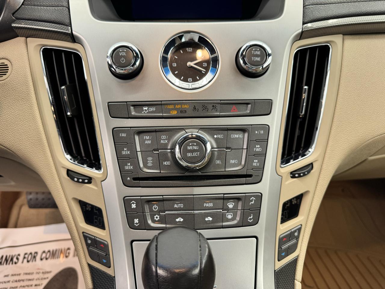 Cadillac CTS Coupe 2dr Cpe Performance RWD 2012