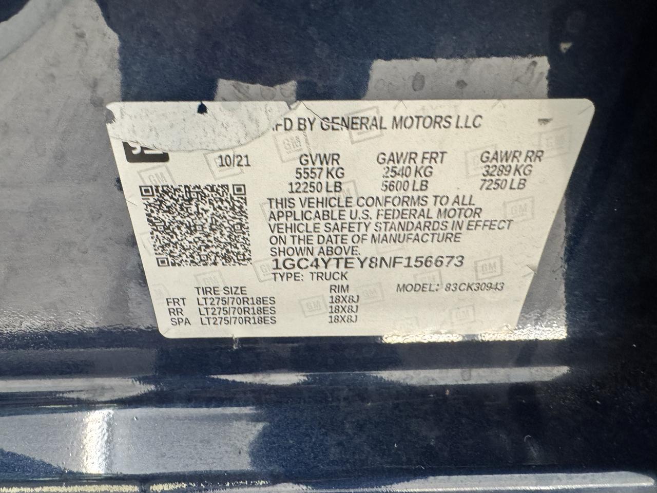 Chevrolet Silverado 3500HD 4WD Crew Cab 172" LT 2022
