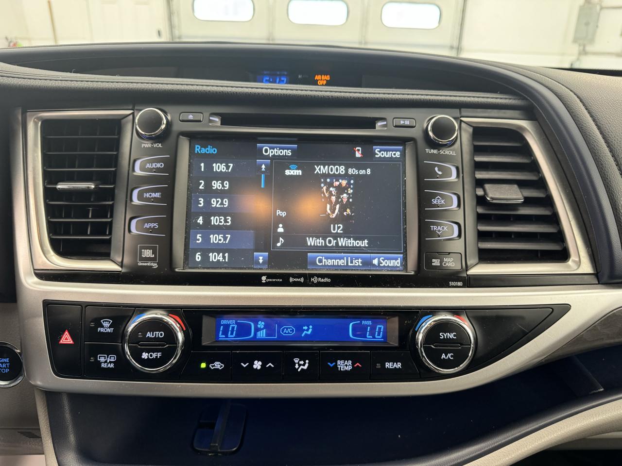 Toyota Highlander Limited V6 AWD (Natl) 2018