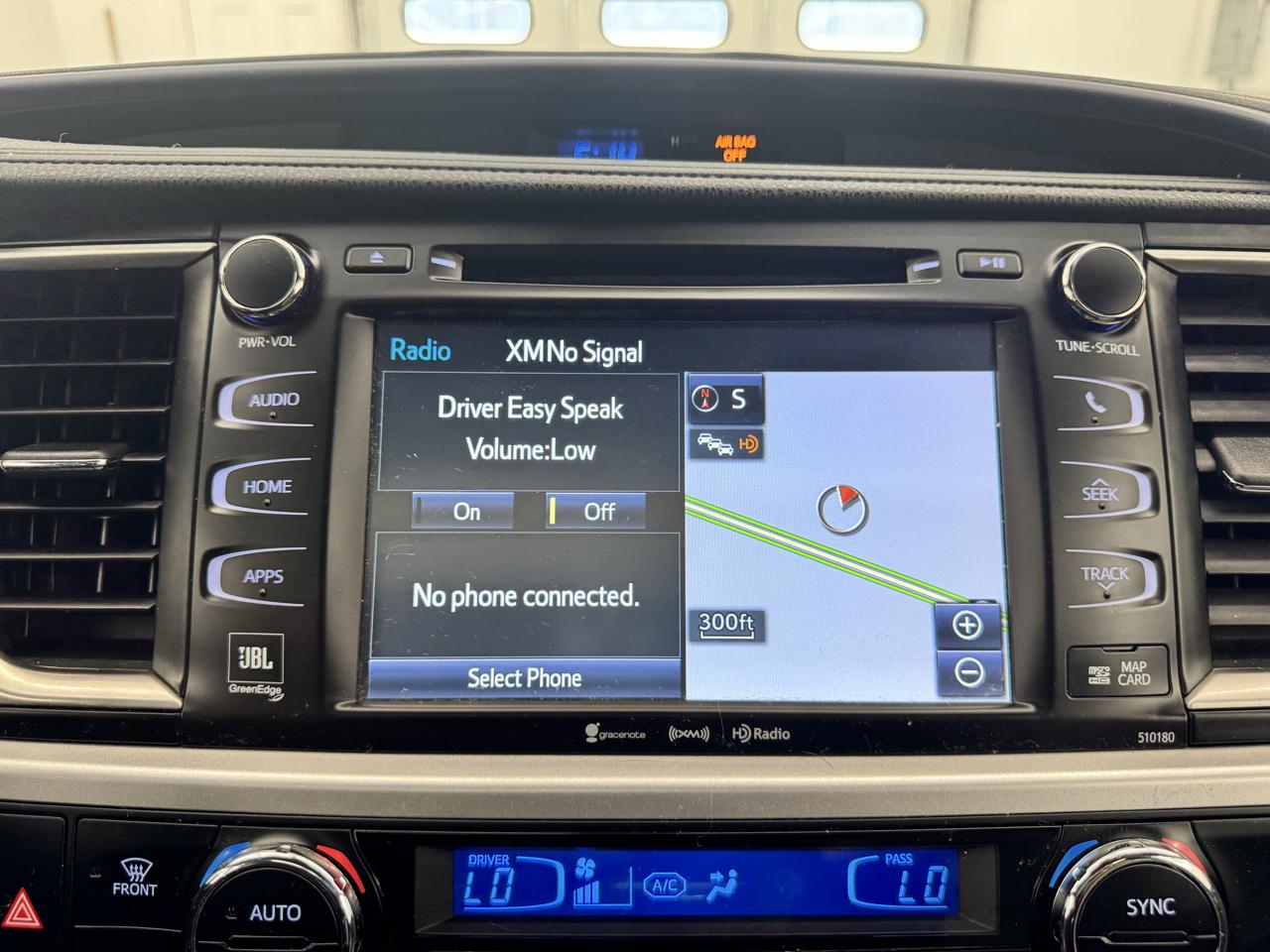 Toyota Highlander Limited V6 AWD (Natl) 2018