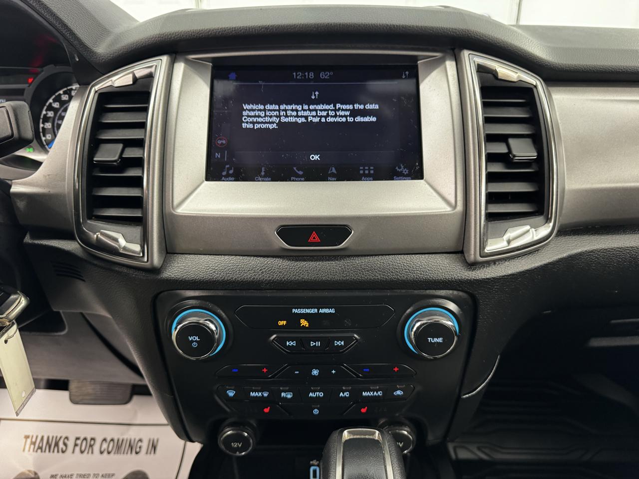 Ford Ranger LARIAT 4WD SuperCab 6' Box 2019