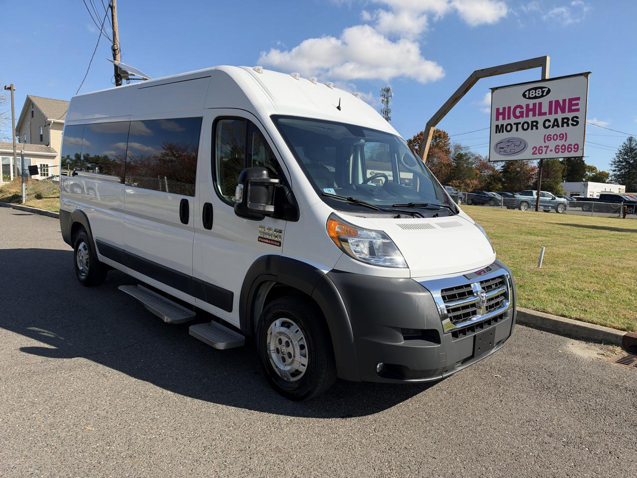 RAM ProMaster Window Van 2500 High Roof 159" WB 2018