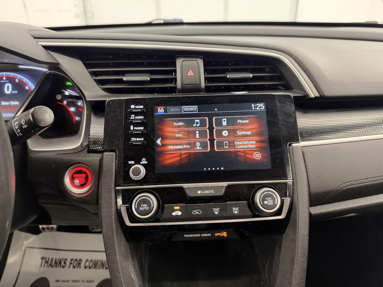 Honda Civic Sedan Sport Manual 2019