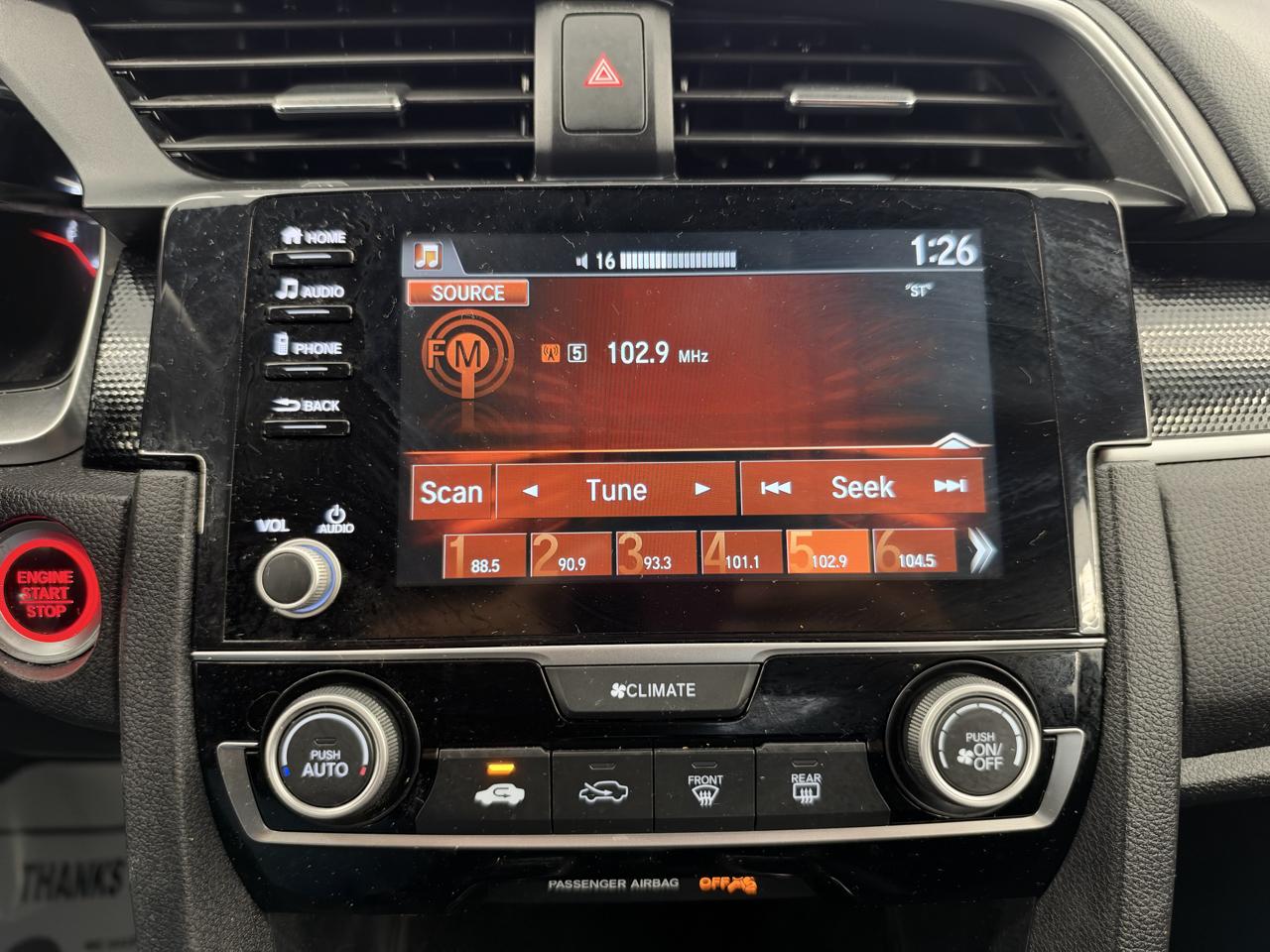 Honda Civic Sedan Sport Manual 2019