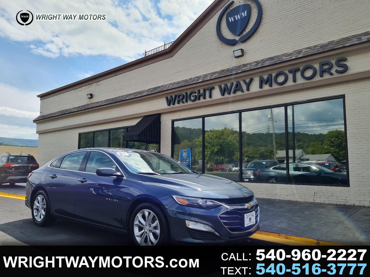 Used 2021 Chevrolet Malibu LT for Sale in Covington VA 24426 Wright Way  Motors