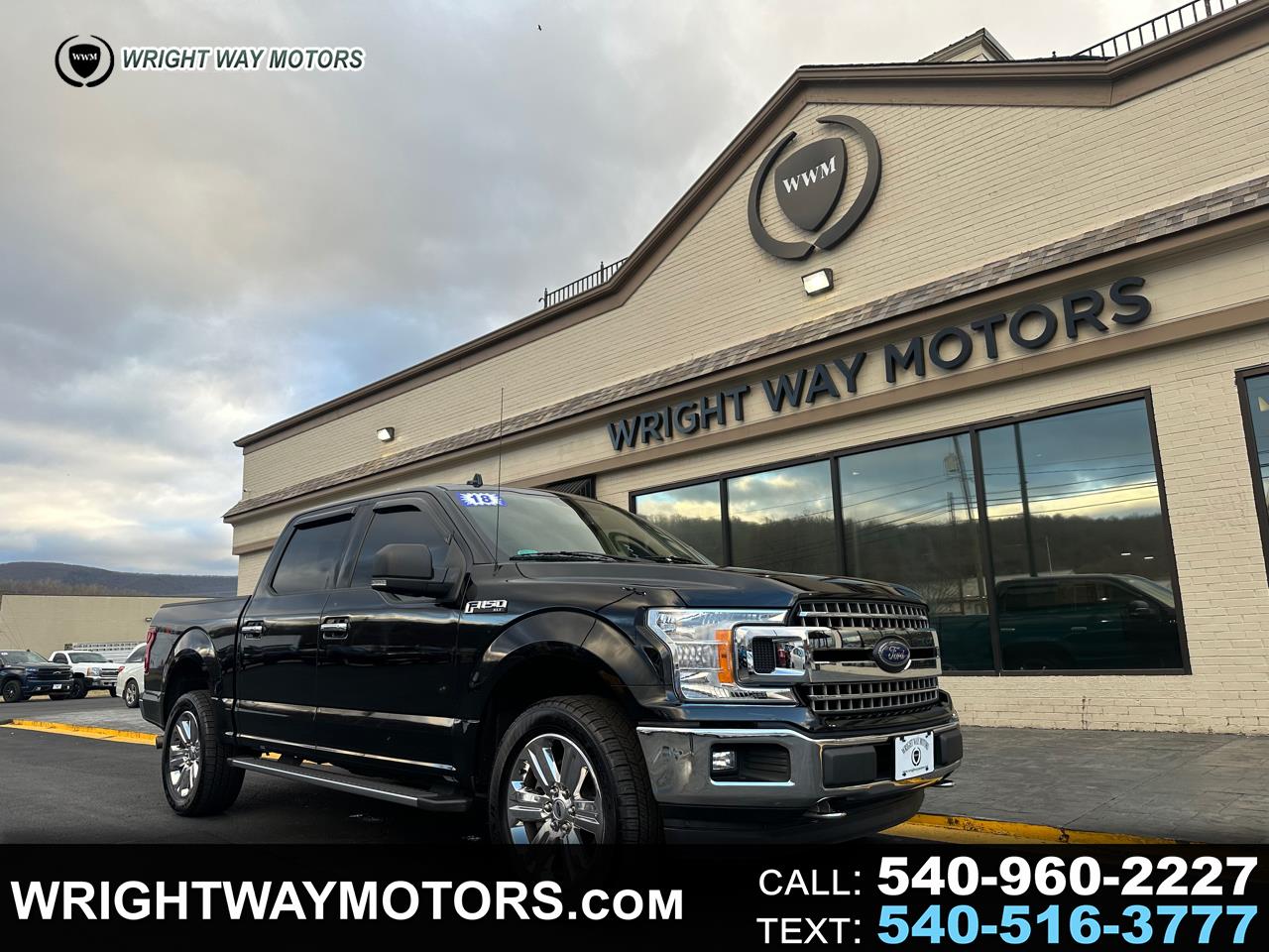 Used 2018 Ford F150 XLT 4WD SUPERCREW 5.5' BO for Sale in Covington VA