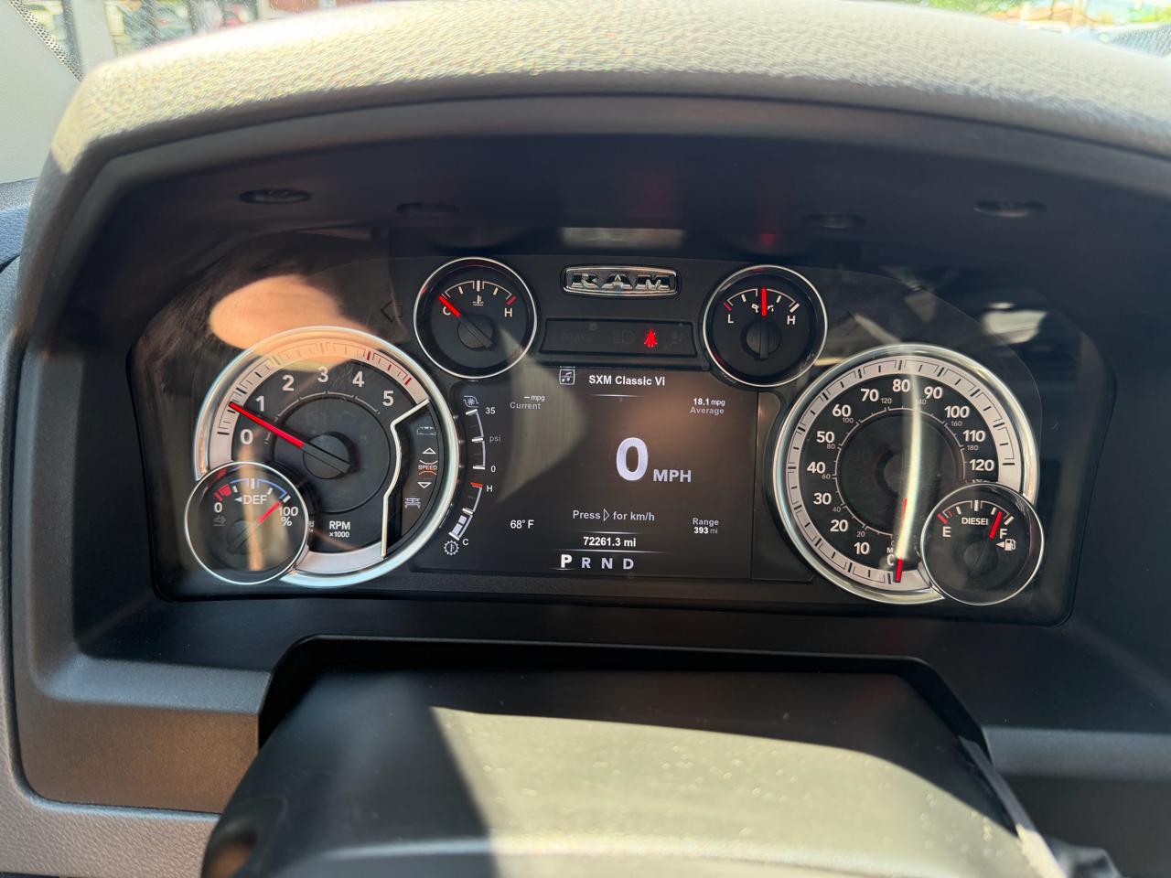 RAM 2500  2018