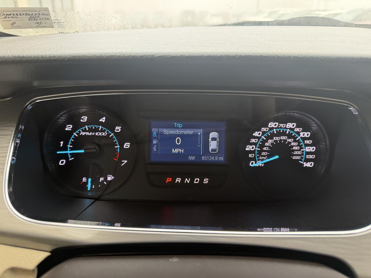 Ford Taurus SEL 2018