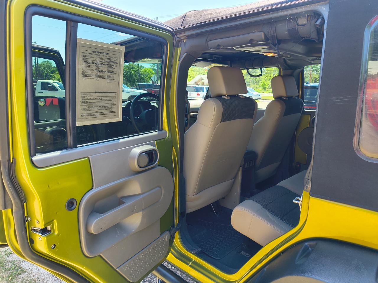 Jeep Wrangler 4WD 4dr Unlimited X 2007