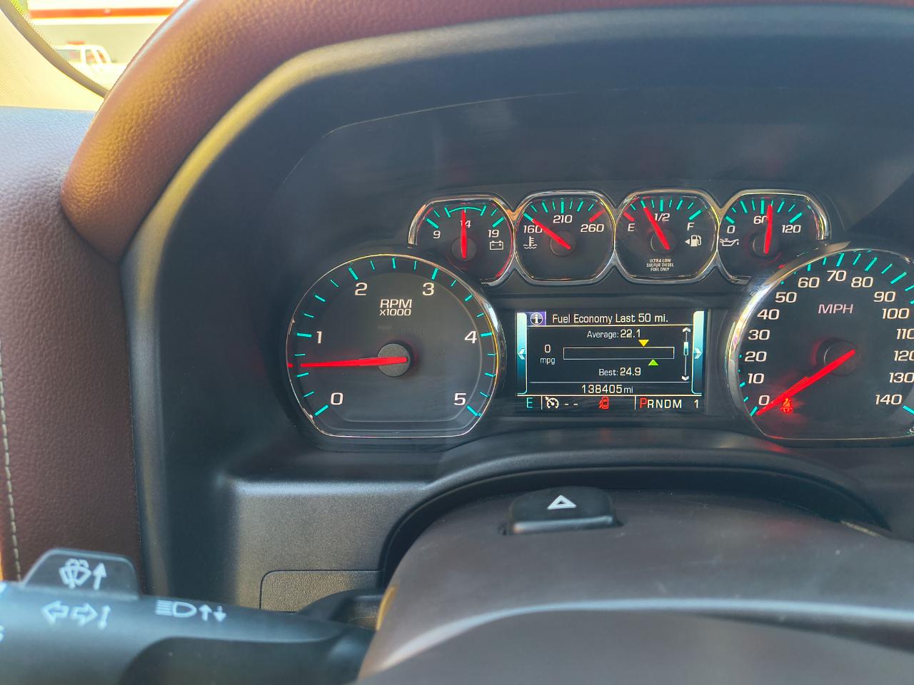Chevrolet Silverado 2500HD 4WD Crew Cab 153.7" High Country 2016