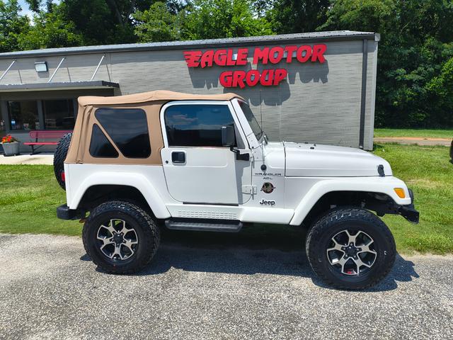 White 2000 Jeep Wrangler SUV / Crossover Four-Wheel Drive Automatic