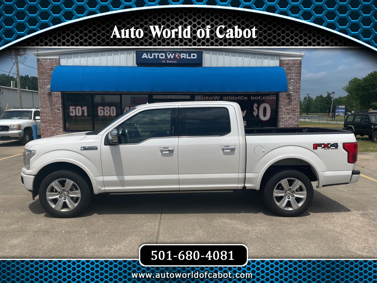 Ford F-150 Platinum SuperCrew 5.5-ft. Bed 4WD 2019