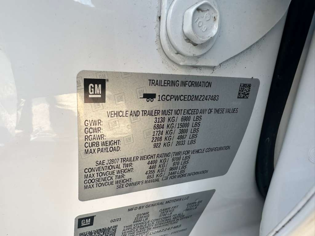 Chevrolet Silverado 1500 LT Crew Cab 2WD 2021