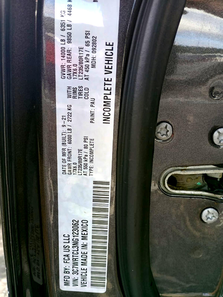 RAM 3500 Crew Cab 4WD DRW 2022 RAM 3500 Crew Cab 4WD DRW 2022